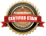 Benjamin Moore Certified Stain Contractor